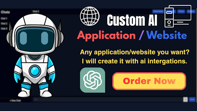 make ai website, apps or tools for you