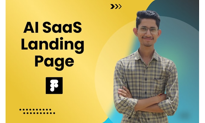 design and develop a high converting ai saas landing page