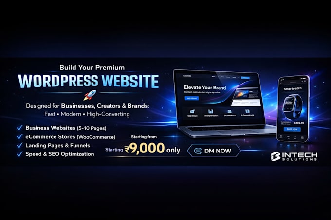 create fast, responsive wordpress website with SEO