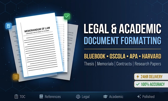 format your legal document, brief, or memo with citations