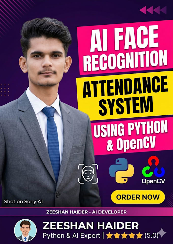 build ai face recognition attendance system using python opencv