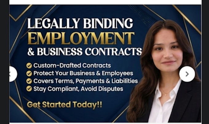 draft professional employment agreement and job contract