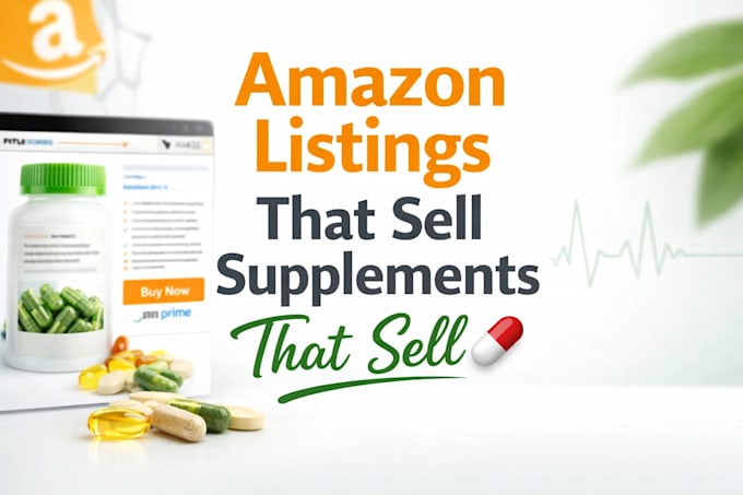 write high converting amazon supplement listings as a pharmacist