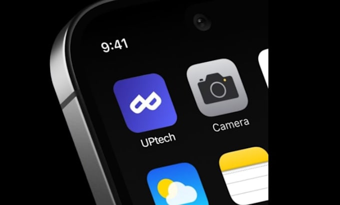 design modern app icon logo for ios and android