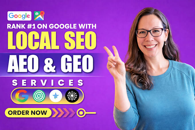 optimize complete website GEO SEO aeo, local and off page backlink building