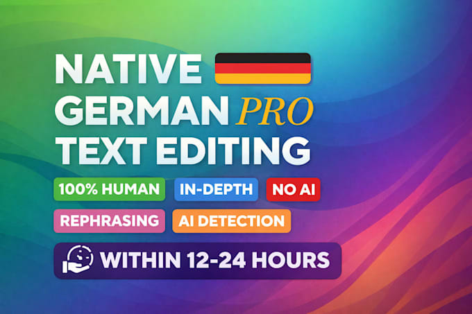 German Text Format Book formatting german proofreading rewrite text correction line ...