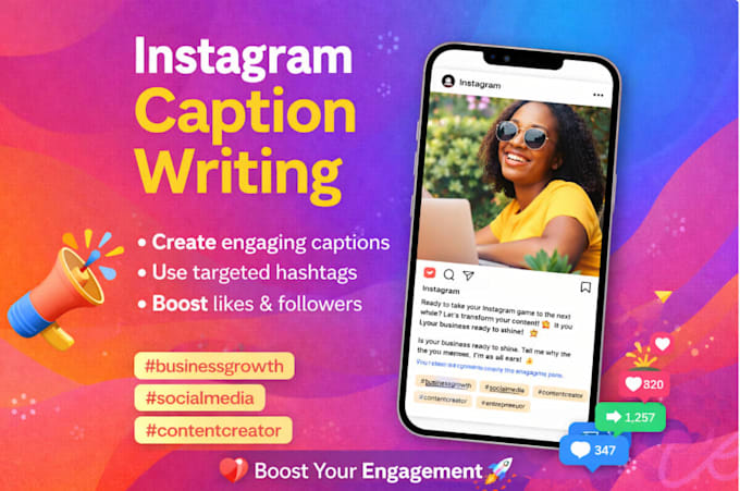 write scroll stopping instagram captions