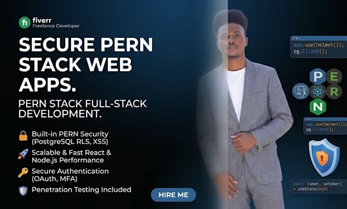develop full stack application using react