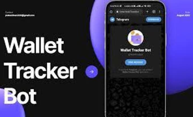 build crypto gps tracking app wallet tracker coin tracker app wallet finder bot