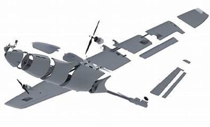 design 3d printable rc plane, vtol aircraft, and drone models