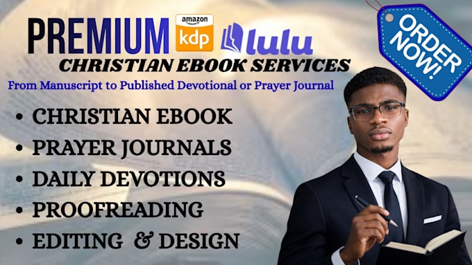 proofread design christian ebook book cover format prayer journal daily devotion