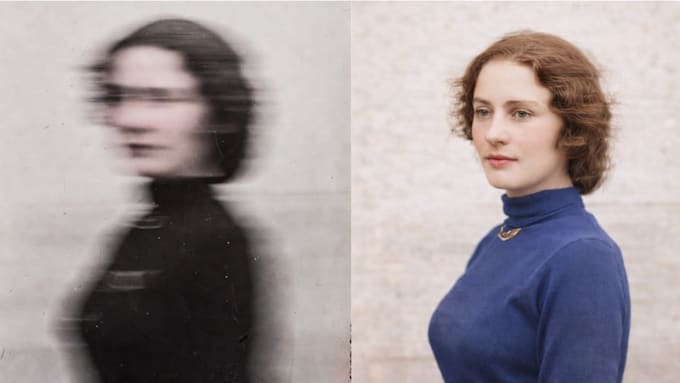 fix blurry image, restore, and colorize your old photo