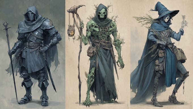 make fantasy characters or fantasy character