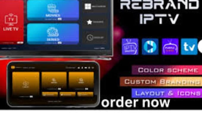 develop latest version of iptv app and website promotion