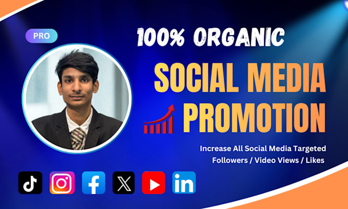 increase organic social media followers
