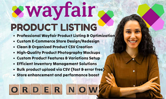 upload csvs on wayfair product listing wayfair optimization export products VA