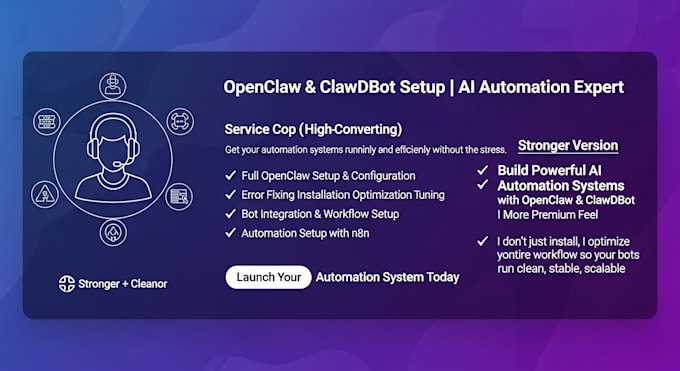 setup open claw open claw tutorial open claw fix clawdbot setup n8n setup
