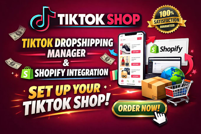create tik tok shop setup tiktok dropshipping manager shopify integration