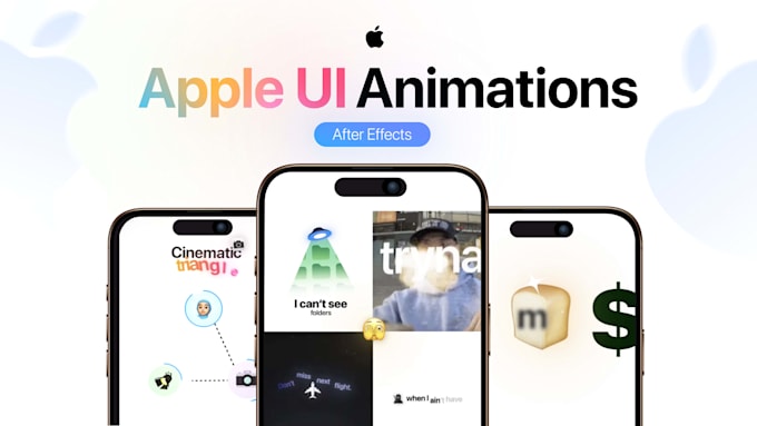 Do apple animation style by Alacethomas | Fiverr