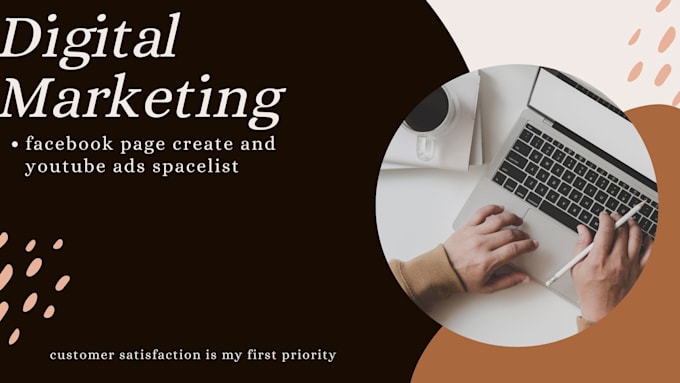 do create facebook page and youtube ads contract me