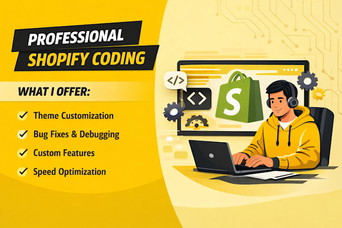 shopify coding to build and customize your shopify store