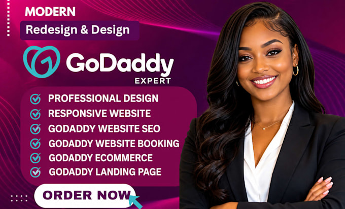 godaddy website redesign godaddy website design develop godaddy website godaddy