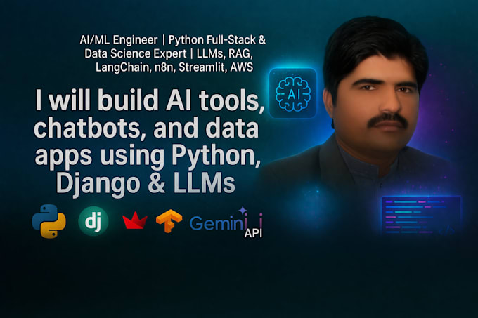 ai developer python django llms chatbots data science vibe coding
