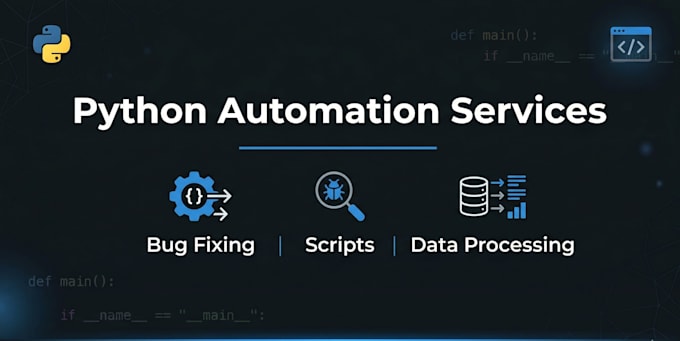 write python scripts for automation and bug fixing