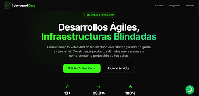 develop webs, software and ai solutions