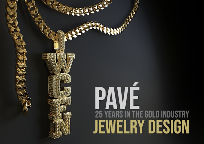 design premium jewelry cad 3d models