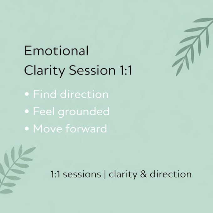 help you gain emotional clarity and make better decisions