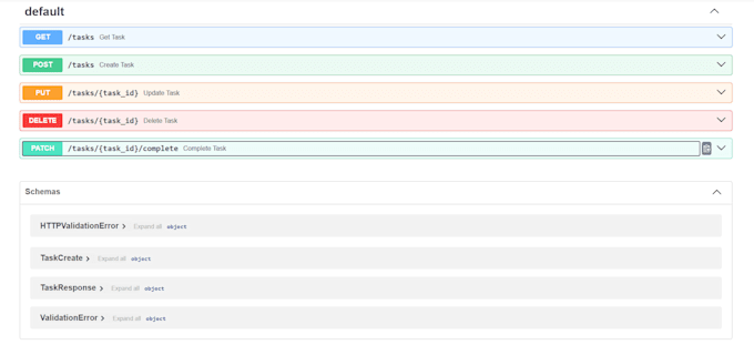 build a rest API using fastapi and python