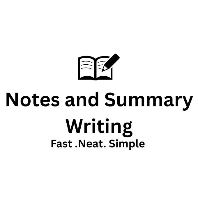write notes summaries and content for students