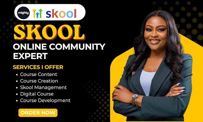 setup skool online community, might networks expert, circle so, kajabi expert