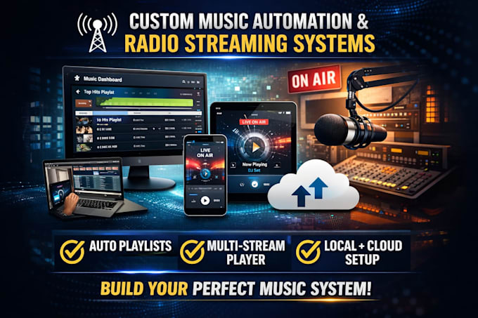 Build a custom music automation and radio streaming system by ...