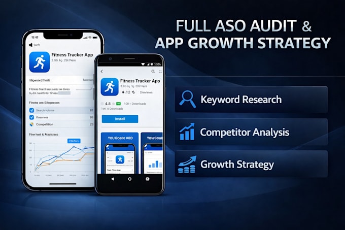 do a full aso audit and growth plan for your app