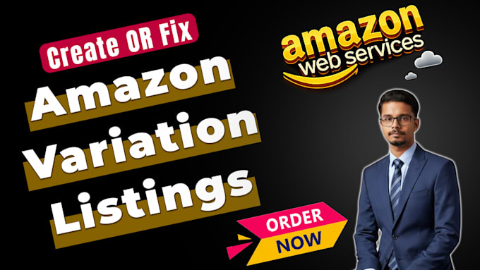 create amazon variation and listings for all catagory