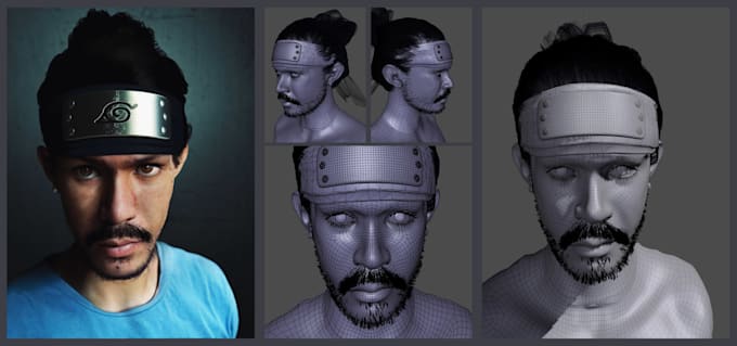 design, model and texture unique 3d characters