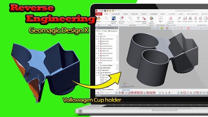 reverse engineering stl to editable cad