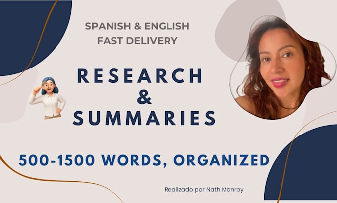 research and summarize content for your newsletter, blog or video script