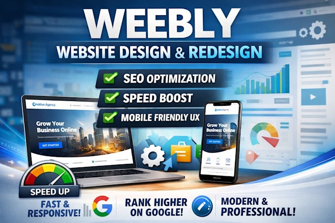webbly website design and redesign with seo speed optimization and mobile UX