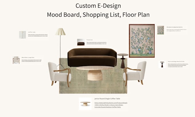 create a virtual interior design plan