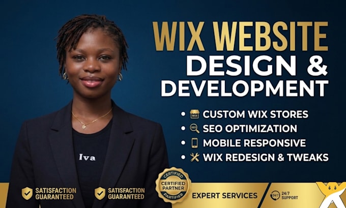 create wix website design wix store setup wix redesign wix development