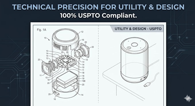 Uspto Structure Create uspto compliant utility and design patent drawings with ...