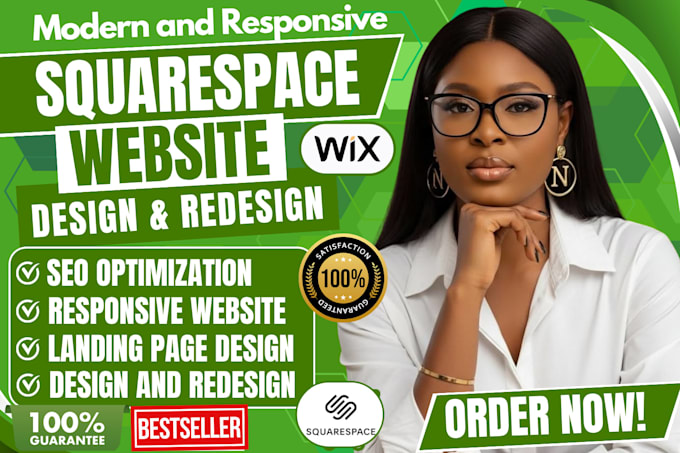 build squarespace website design and redesign sqaurespace website development