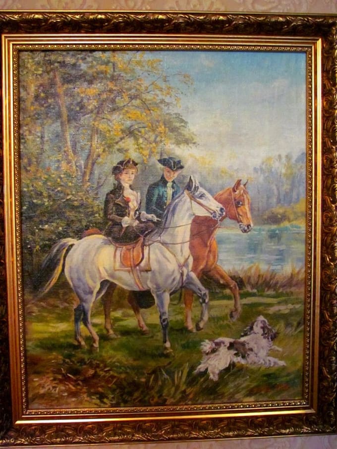 create a custom oil painting on canvas