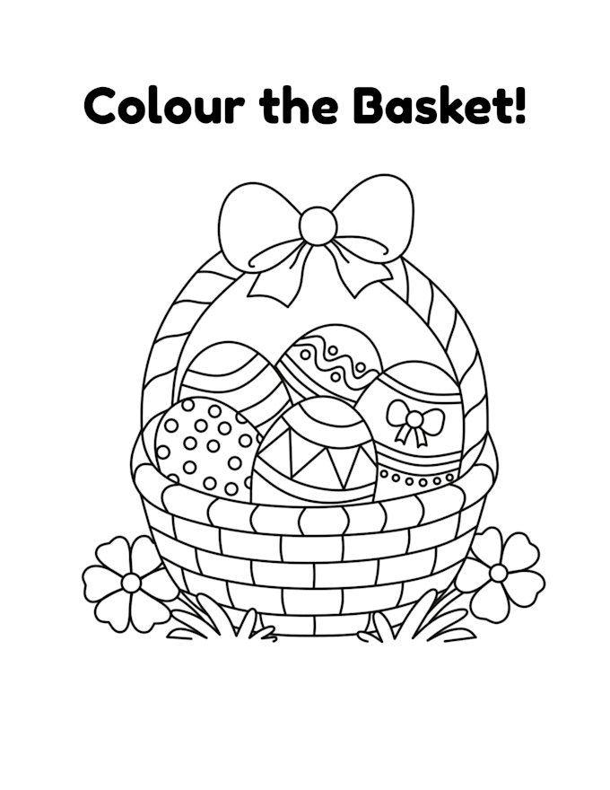 design a printable easter activity book for kids