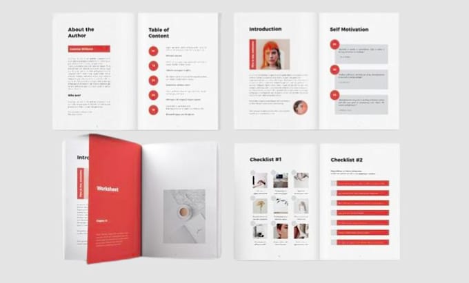 design professional journal, planner and notebook