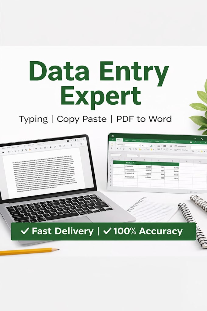 do typing, copy paste, and data entry work