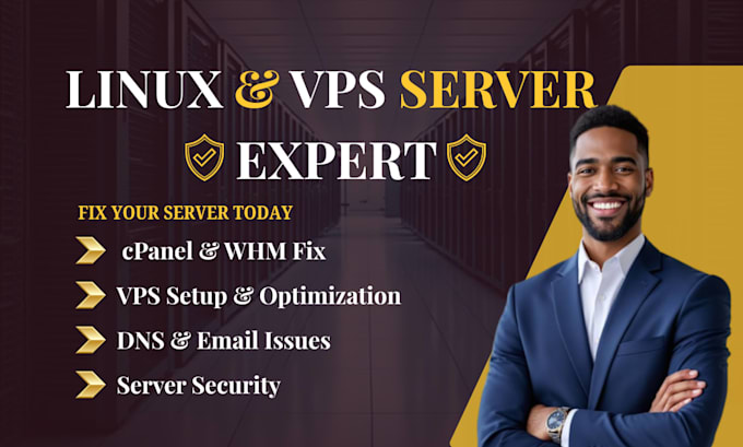 fix cpanel, website down, email, dns and hosting issues fast